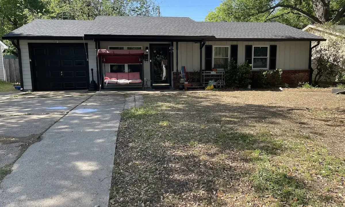 Roof Replacement crew at work on a residential roof in New Orleans